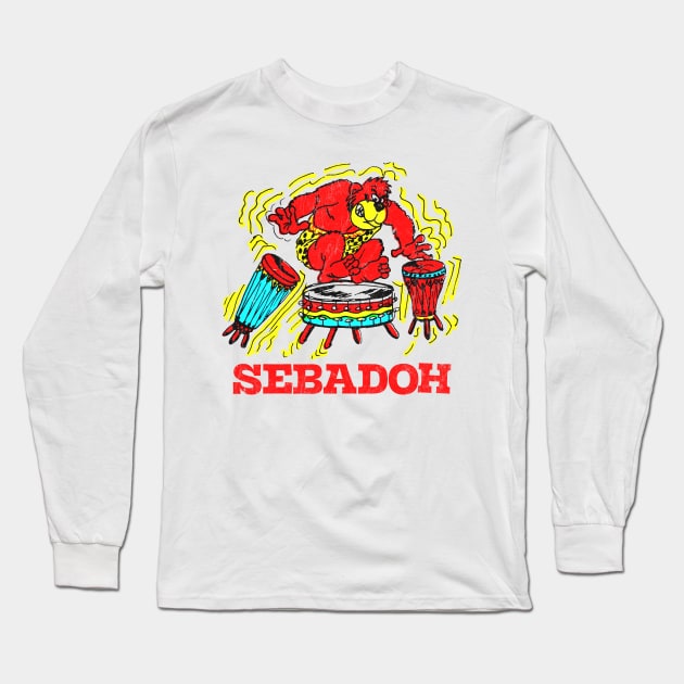 S E B A D O H Long Sleeve T-Shirt by unknown_pleasures